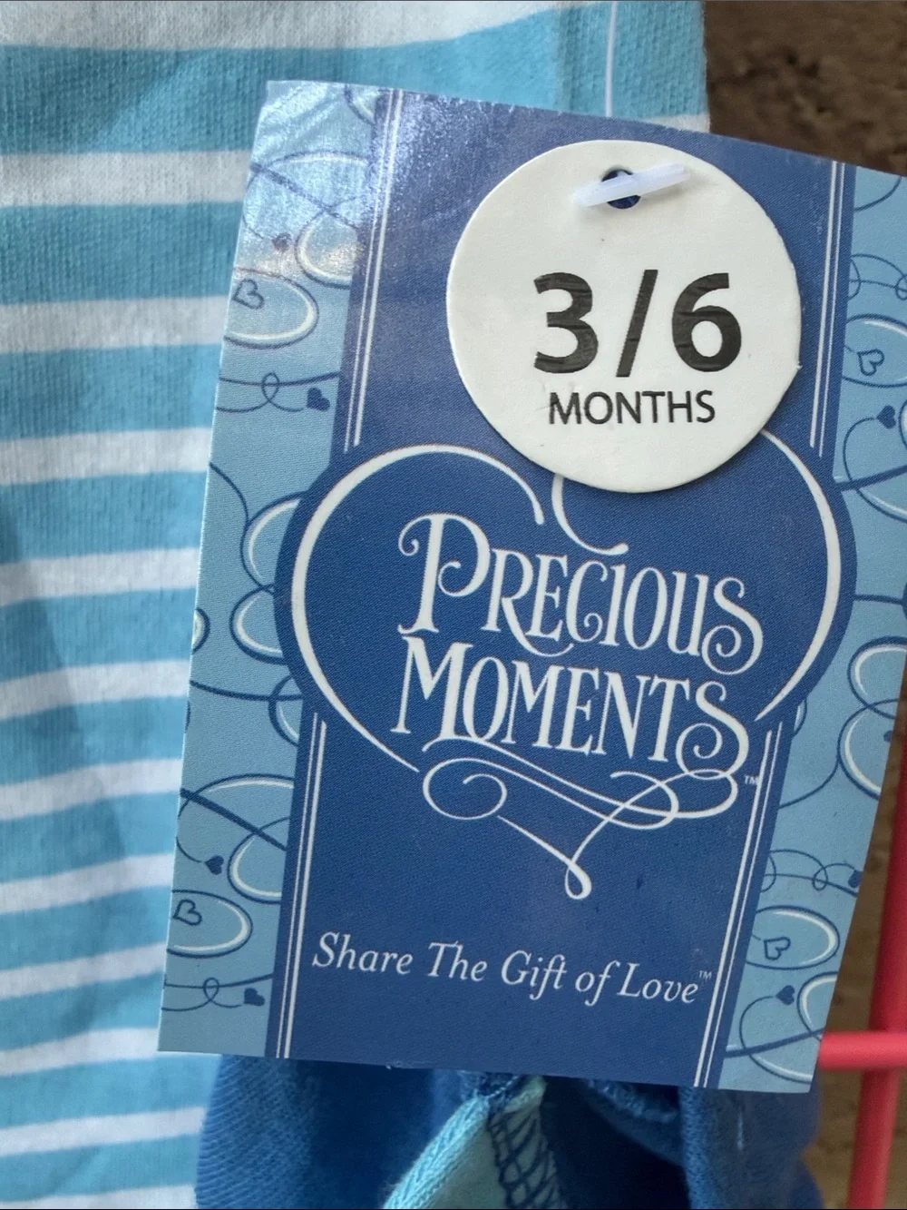 Precious Moments soft blue